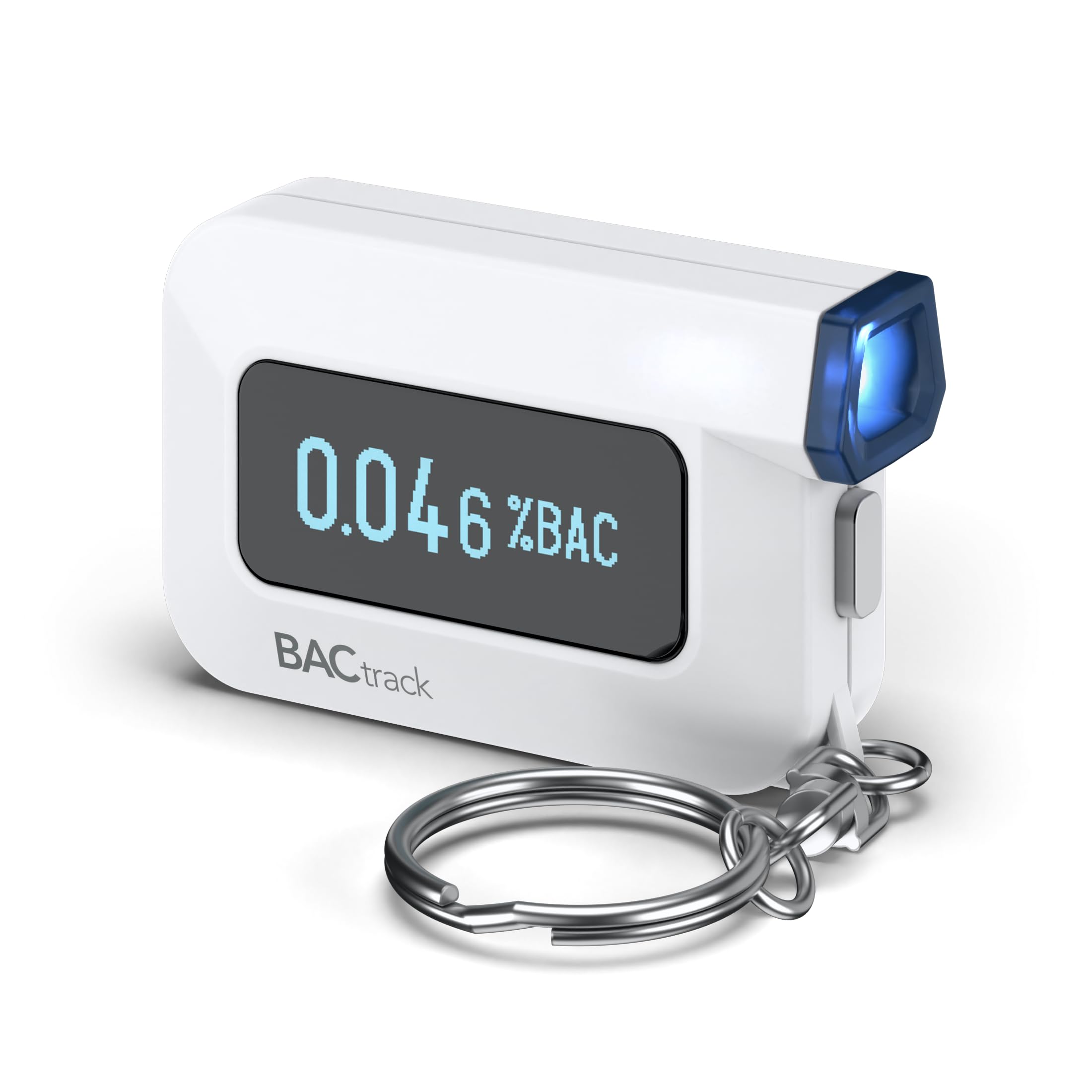 BACtrack C6 llavero con lectura de respiración precisa para decisiones responsables