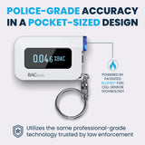 BACtrack C6 con Zero Line que estima el tiempo para 0.00% de BAC