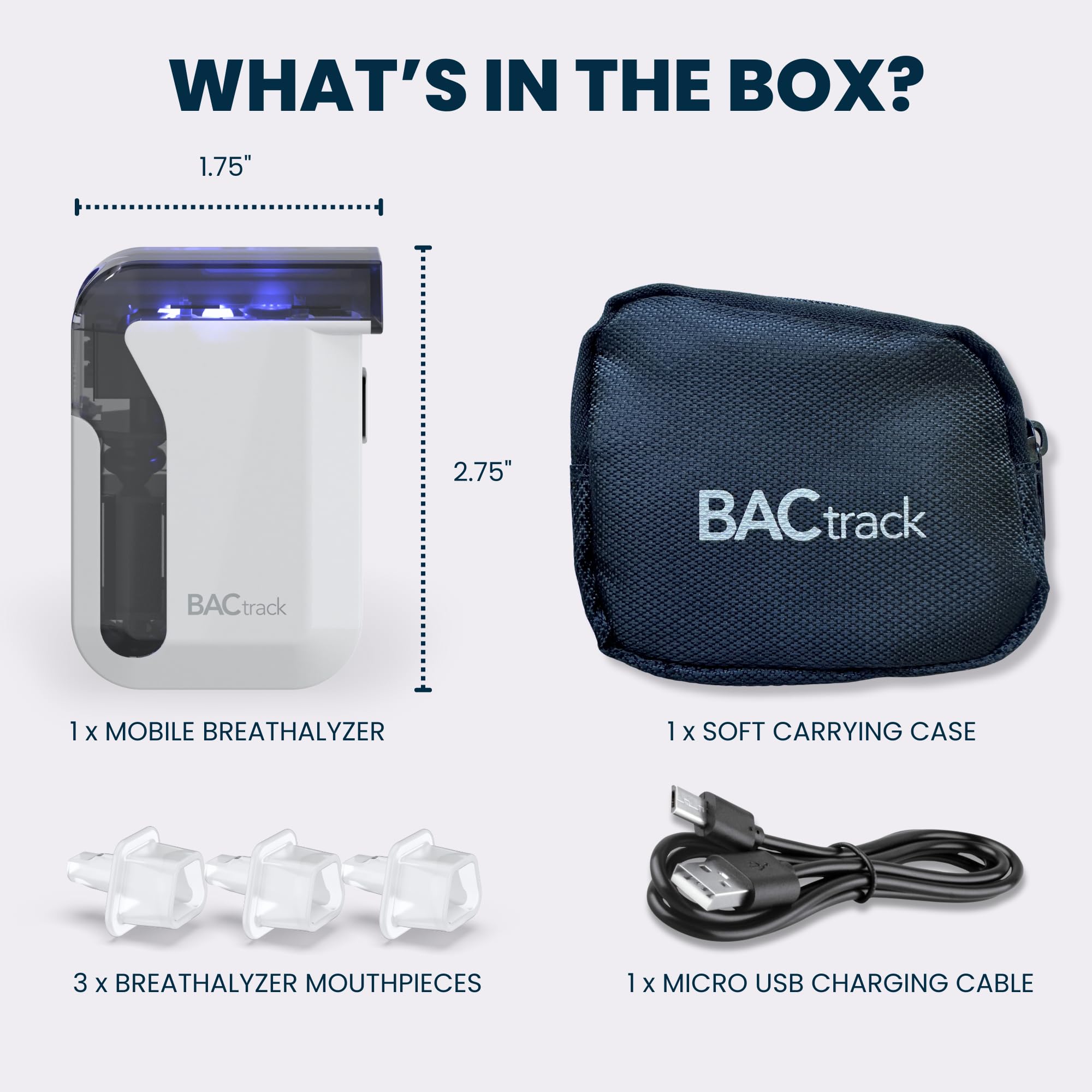 Estimación de tiempo hasta volver a 0.00% BAC con BACtrack Mobile