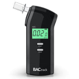 BACtrack S80 muestra resultados rápidos en una pantalla clara para uso personal.