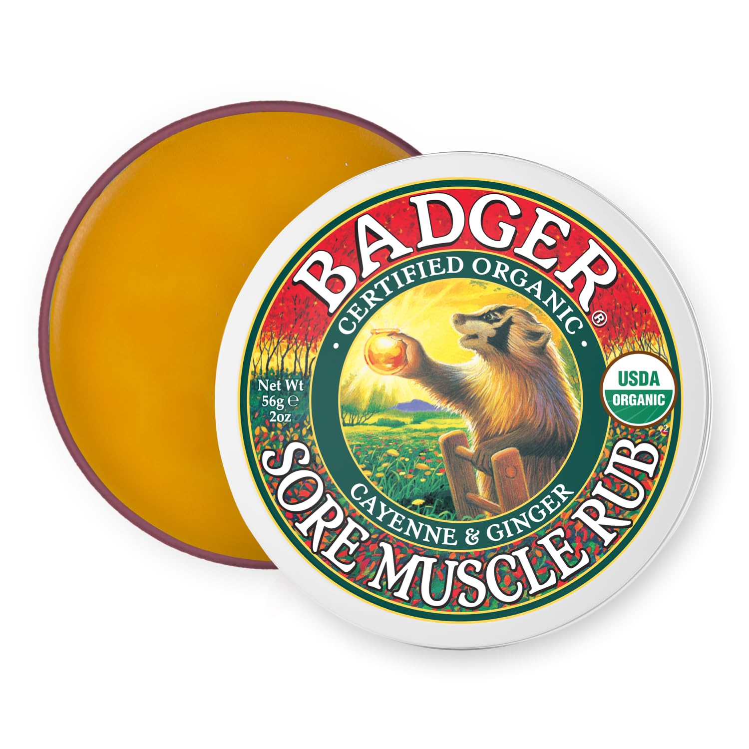 Badger Balm dolor muscular, aplicación suave tras entrenar