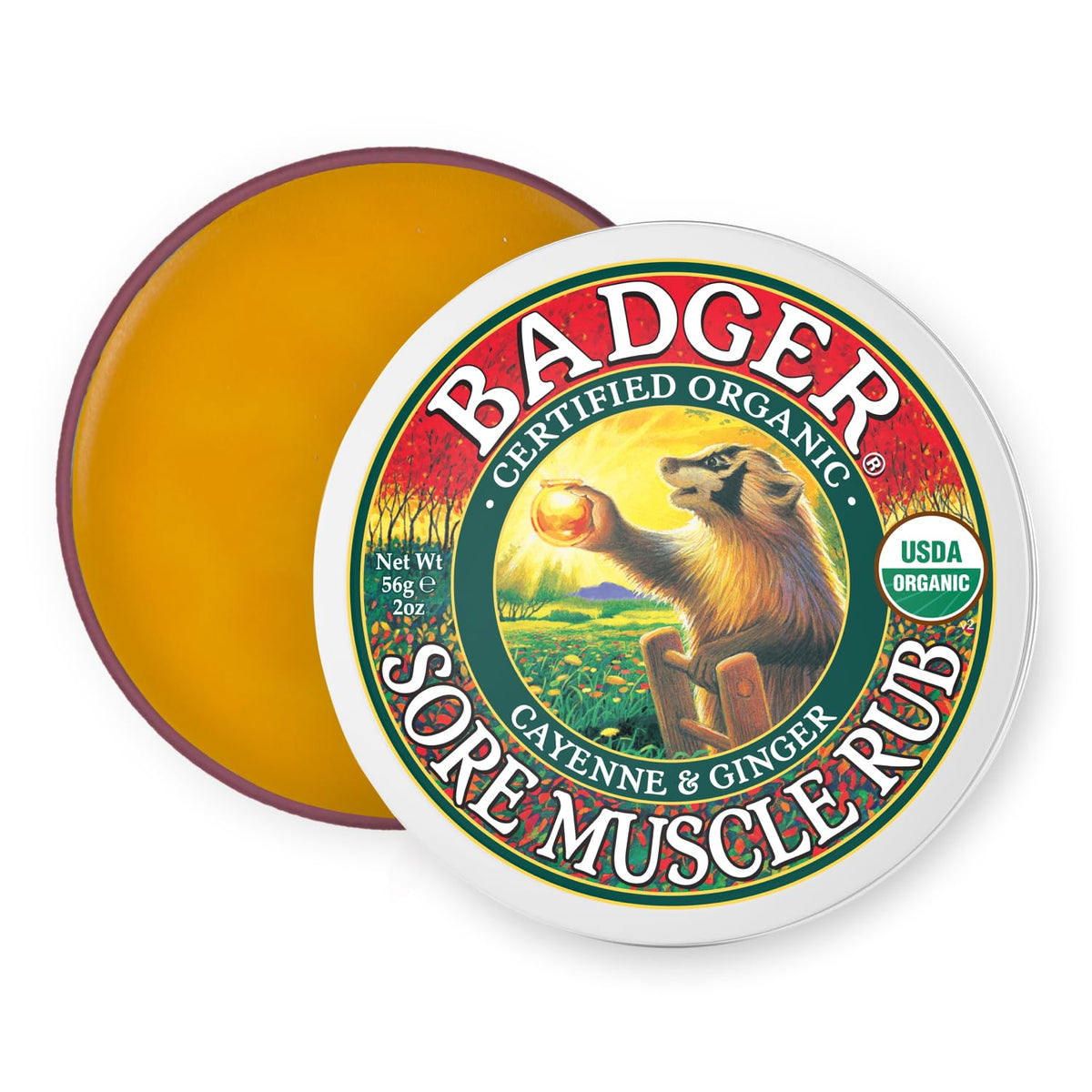 Badger Balm dolor muscular, aplicación suave tras entrenar