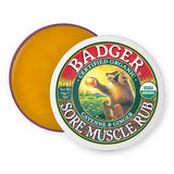 Badger Balm dolor muscular, aplicación suave tras entrenar