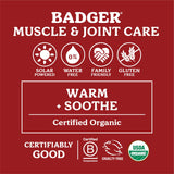 Badger Balm aroma natural suave para sesiones de relajación