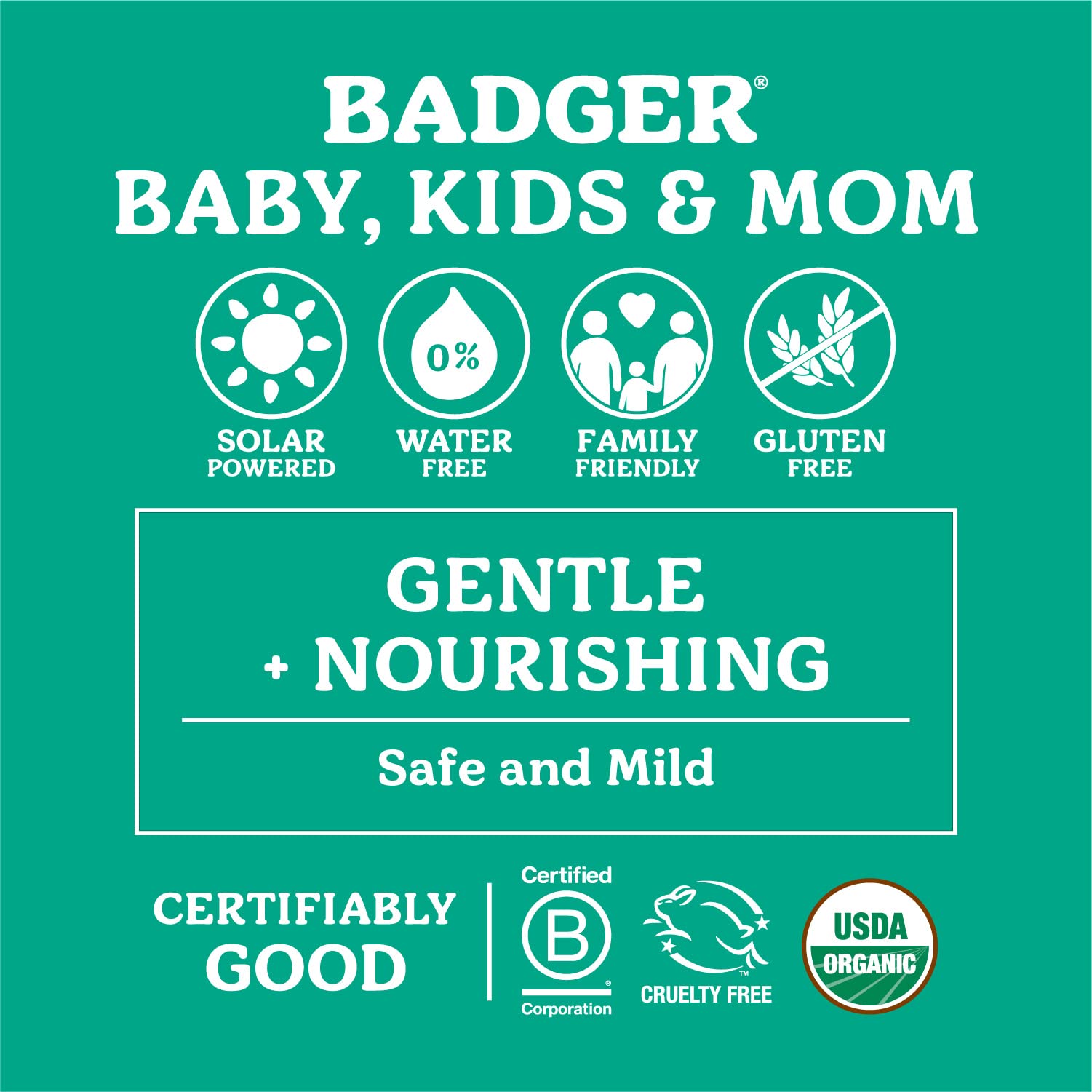 Badger Night Night Balm cosmética natural para piel suave antes de dormir