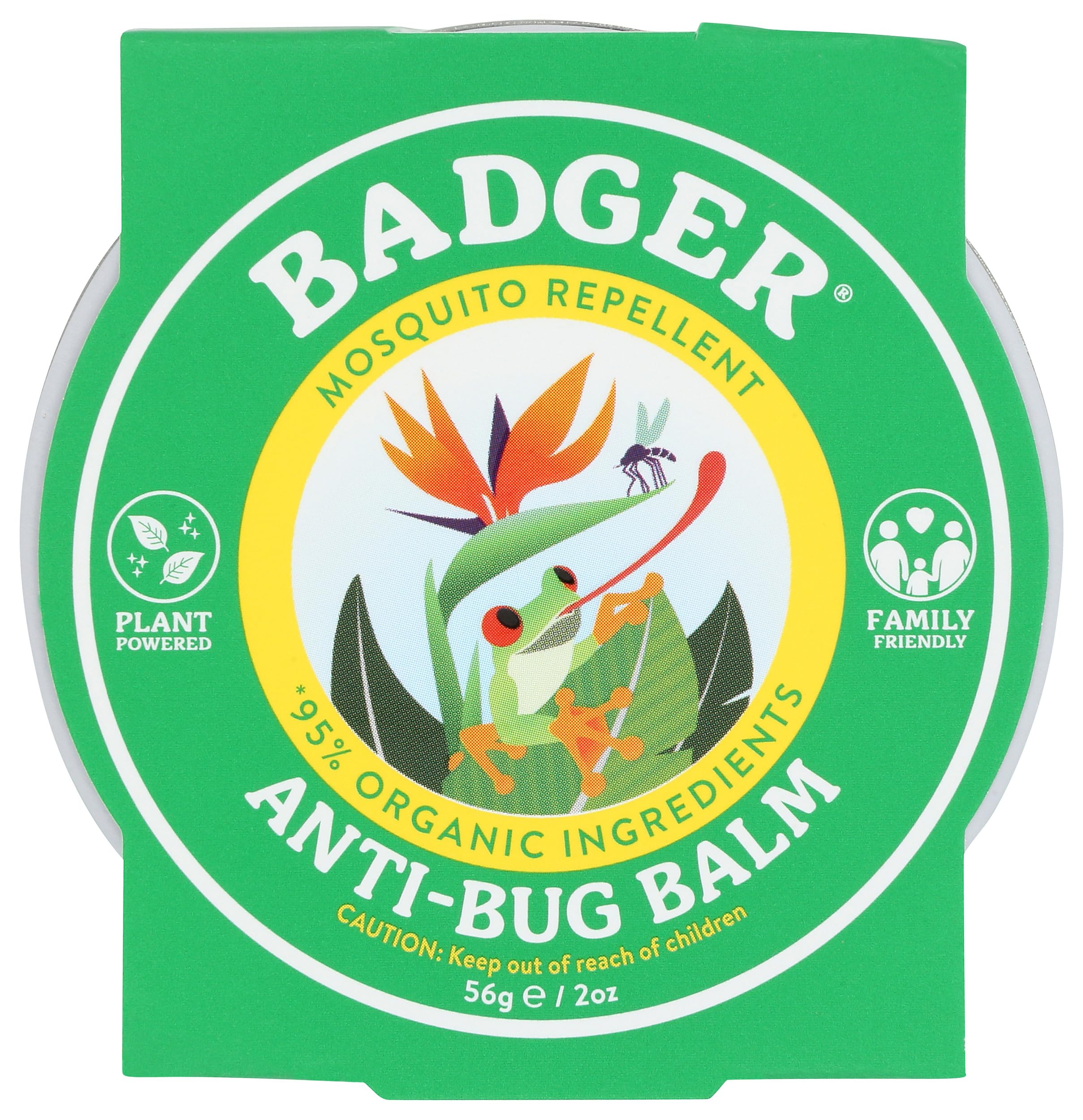 Badger Repelente de mosquitos lata portátil para viajes y camping
