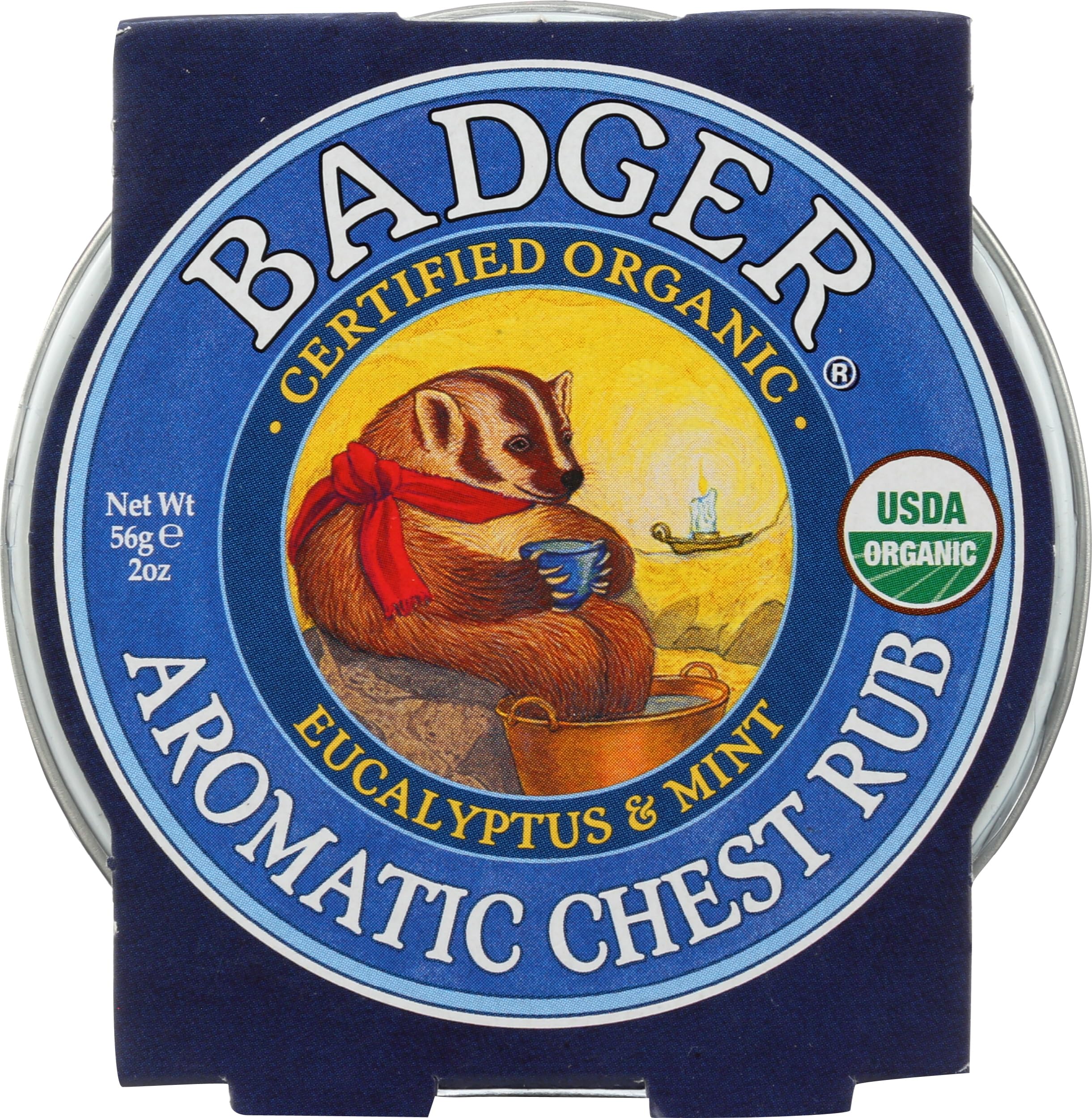 Badger ungüento aromático para piel sensible, calma y cuida la piel.