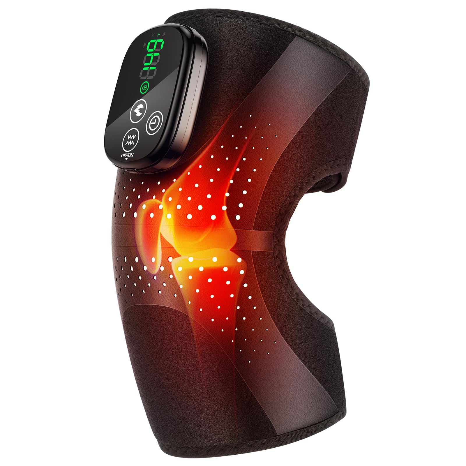 BaiseMain masajes de rodilla sin cables para uso cómodo en casa