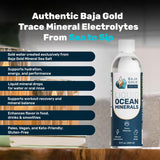 Baja Gold Gotas Minerales: vertido suave que añade electrolitos naturales.