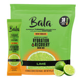 Bala Enzima en empaque sabor lima para hidratación refrescante.