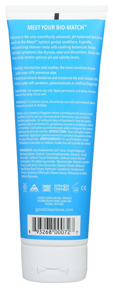 Balance 1 textura gel cremosa para una aplicación suave