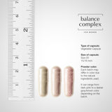 Balance Complex: detalle de cápsulas para uso diario y confort