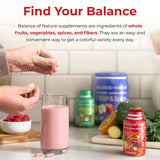 Balance of Nature Frutas, uso diario, complemento sabroso de frutas.