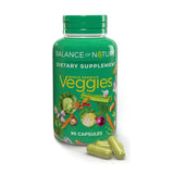 Balance of Nature Veggies envase listo para una rutina saludable de vegetales.