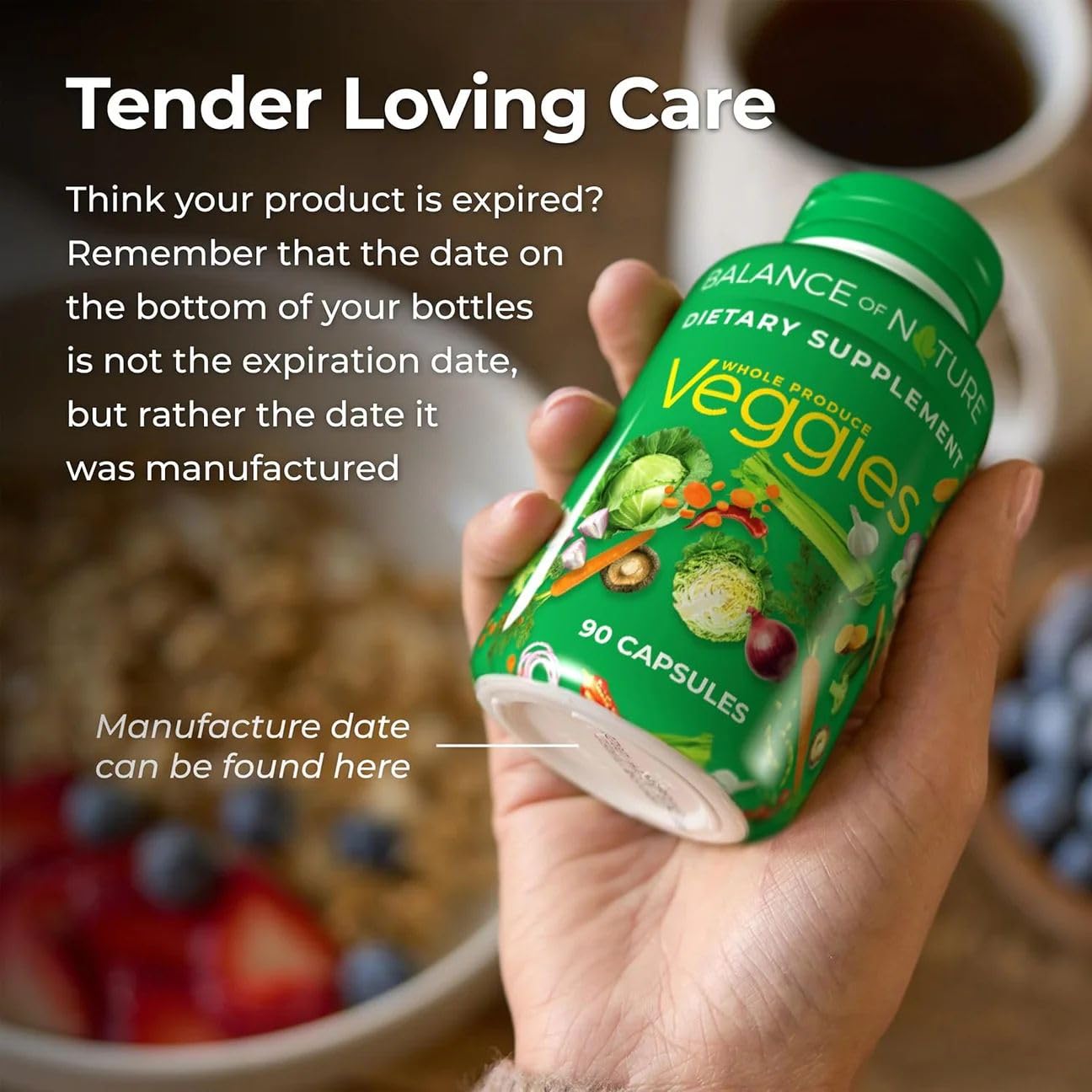Balance of Nature Veggies pack de salud integral con Fruits & Veggies.