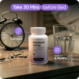 Balancebreens Melatonina 20 mg tabletas disolución oral para sueño