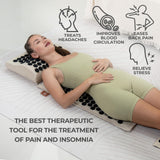 Balance Mate almohada para yoga y meditación ofrece soporte para cuello y espalda