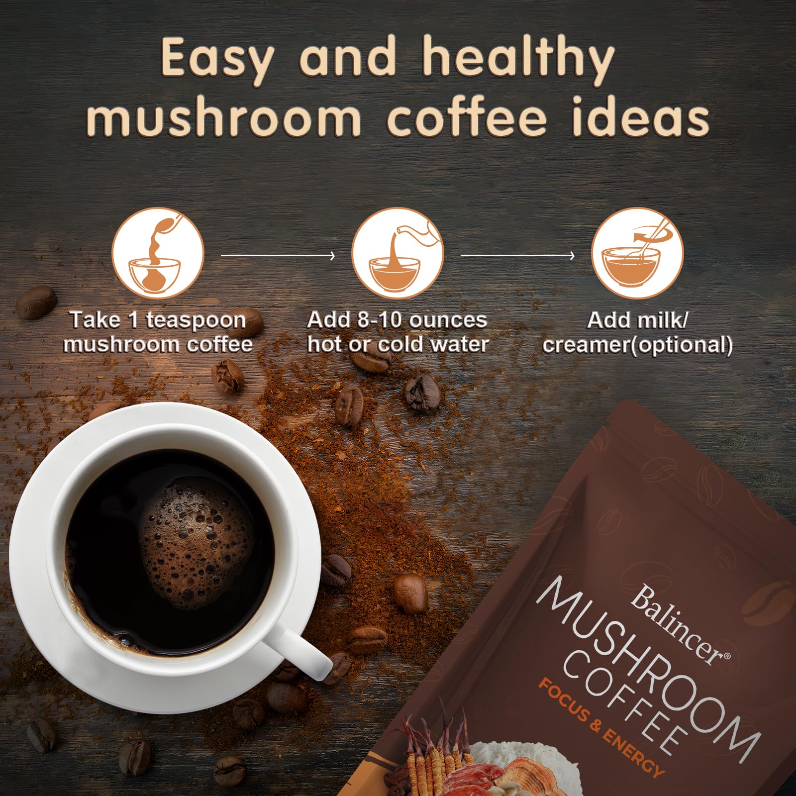 Balincer hongo shiitake: sabor natural y bienestar