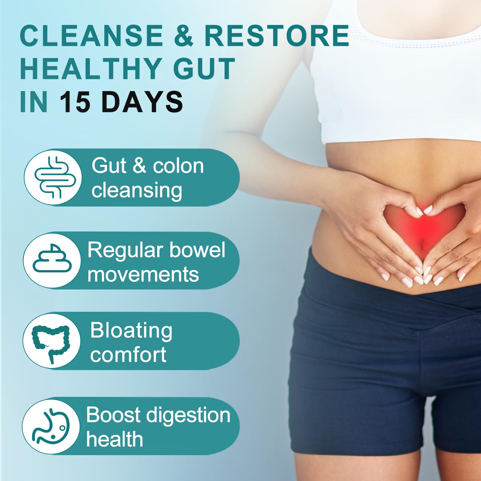 Balincer detox digestivo 15 días para un soporte suave del intestino