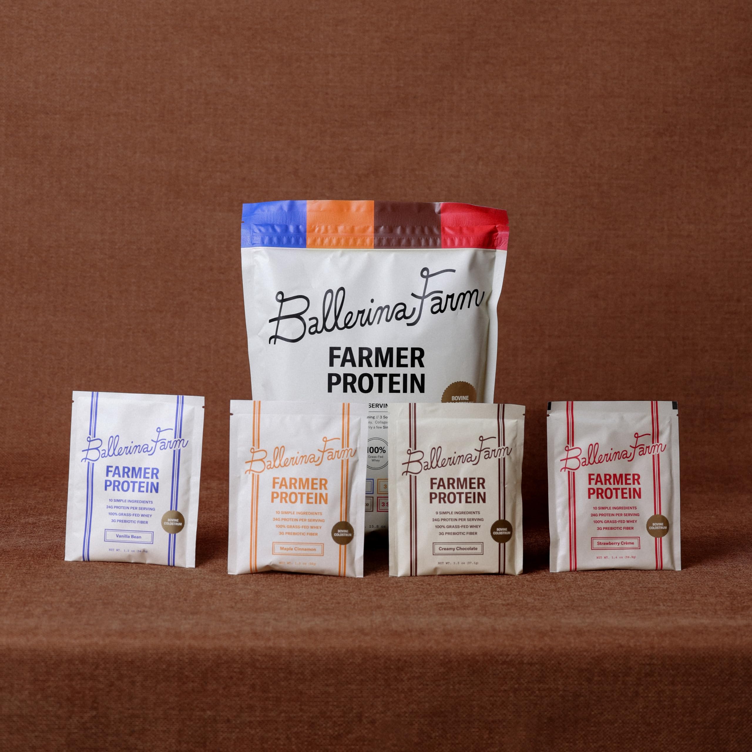 Proteína de cáñamo Ballerina Farm, fibra y proteína vegetal