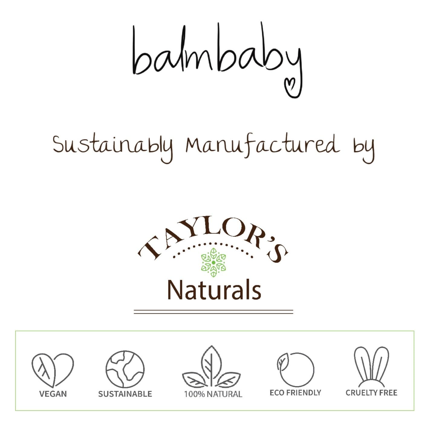 BALM! Baby ingredientes naturales manzanilla y hierba gatera calmantes