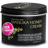 BALM OF GILEAD crema Manuka para eczema con miel, envase, hidratación suave.