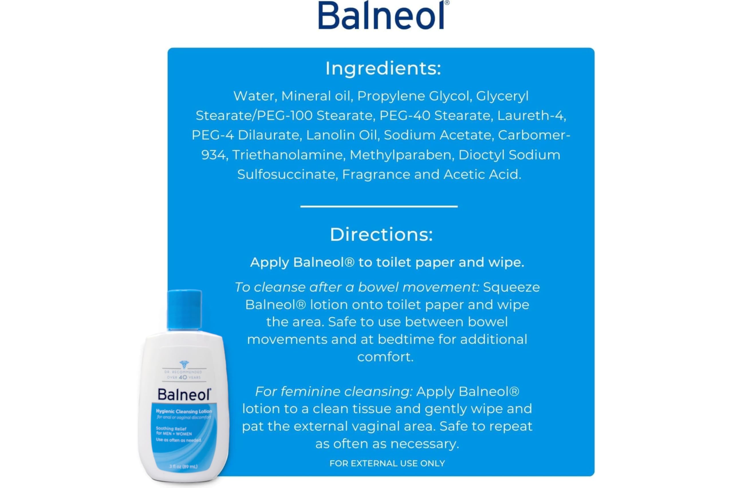 Balneol Envase compacto, perfecto para viaje o bolso.