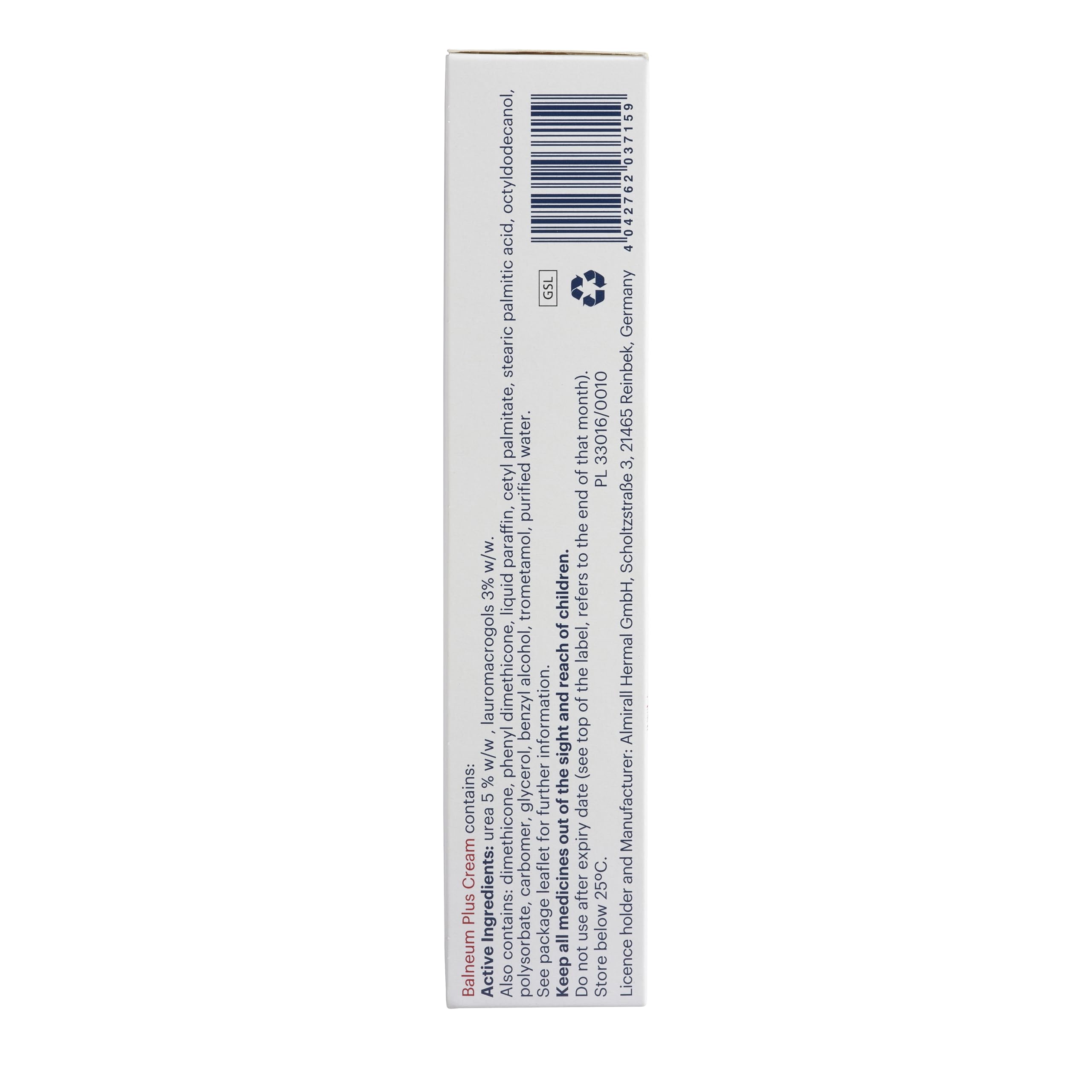 Balneum Plus Crema para piel seca y áspera