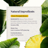 Banatrol con prebióticos destaca ingredientes clave para la salud intestinal