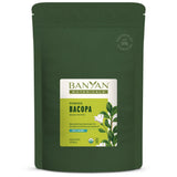 Banyan Botanicals Bacopa Polvo Envase: apoyo a la concentración y uso diario.