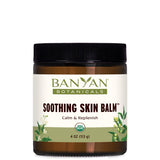 Banyan Botanicals bálsamo para la piel, textura cremosa y hidratación suave.