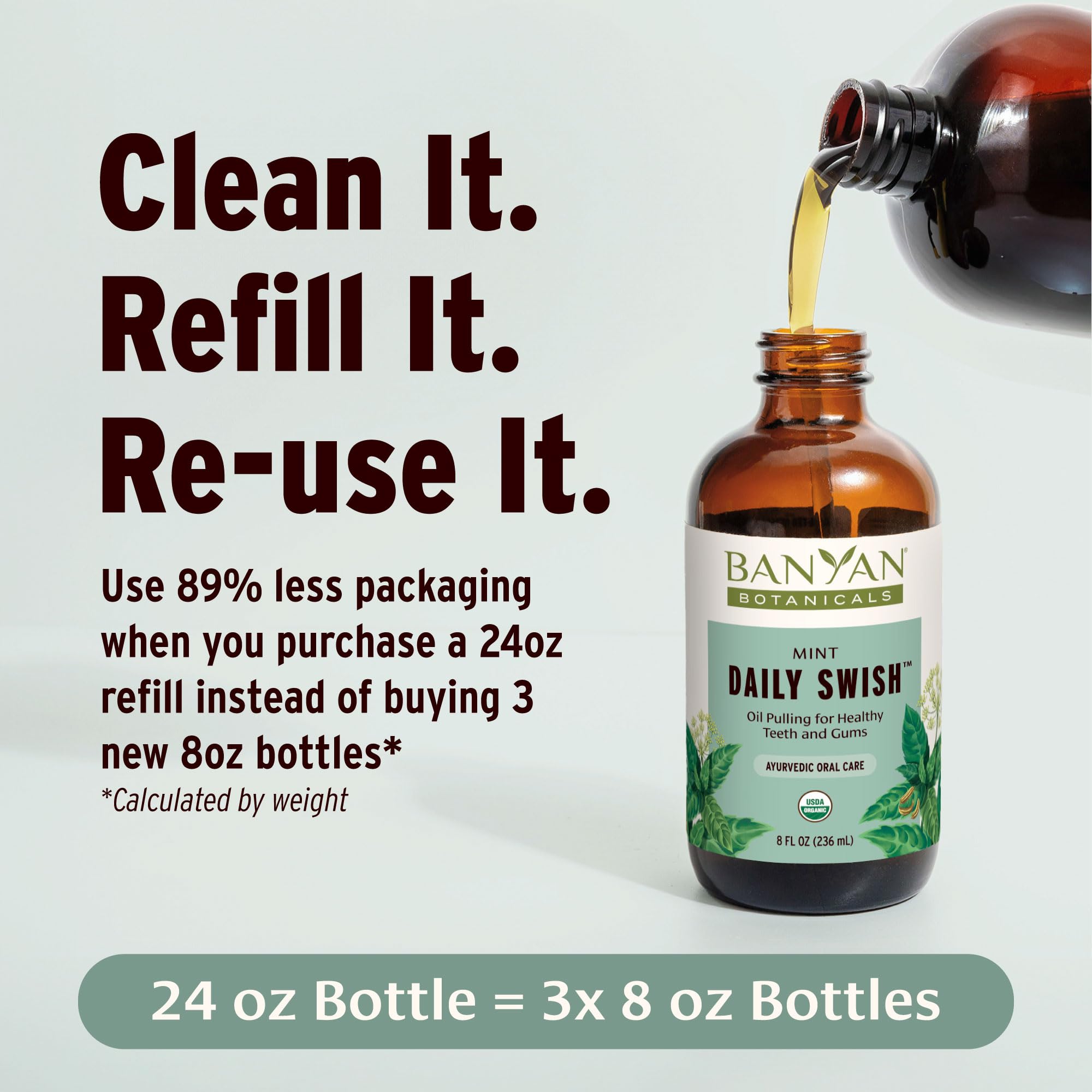 Daily Swish sin alcohol, opción suave para rutina de higiene oral