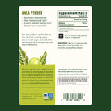 Envase de amla orgánica Banyan Botanicals listo para almacenamiento