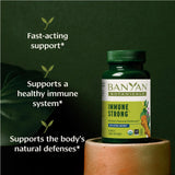 Hojas de tulsi en Immune Strong con aroma suave y herbal