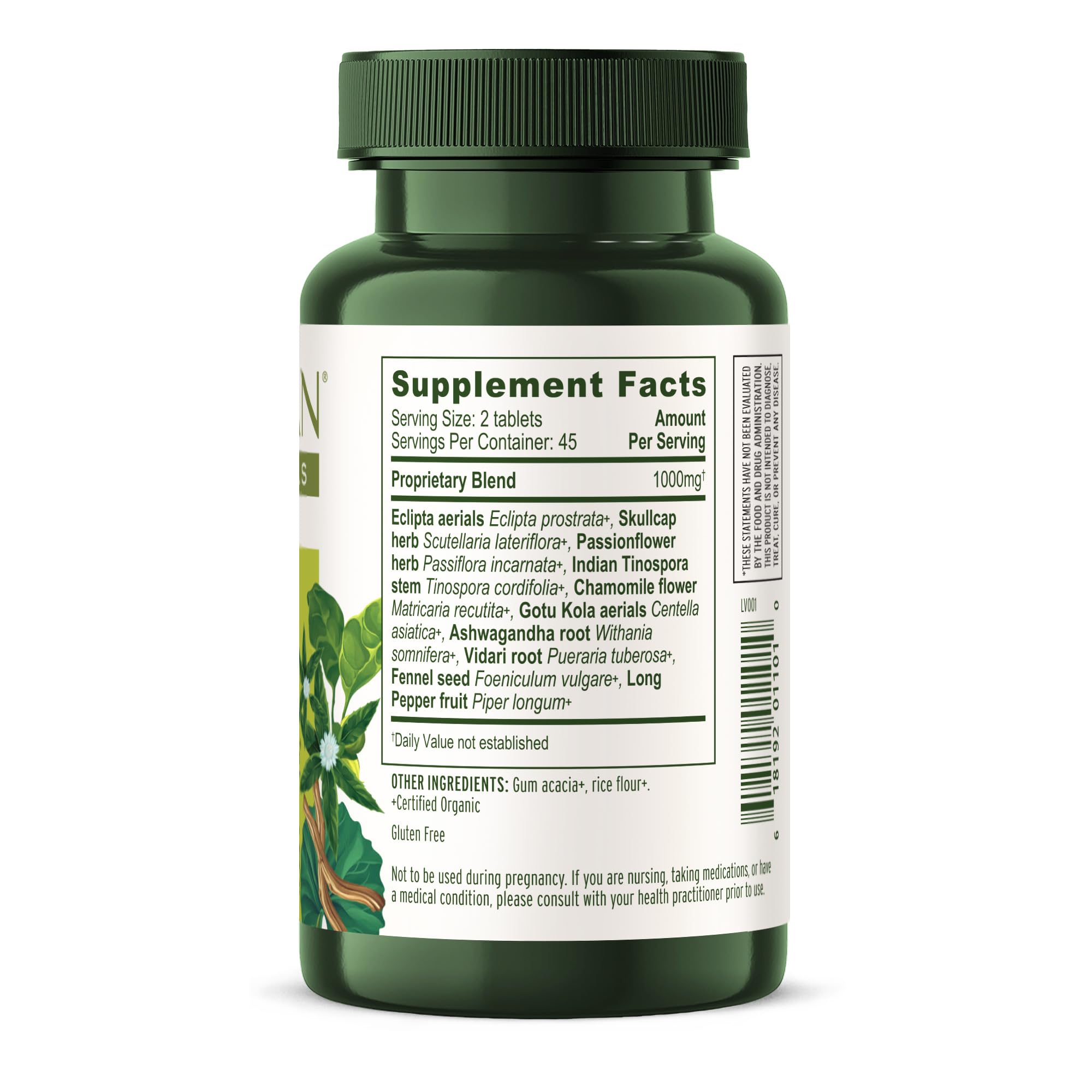 Banyan Botanicals Tranquil Mind: uso diario, apoyo para mantener ritmo estable.
