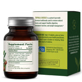 Triphala Guggulu de Banyan Botanicals: etiqueta orgánica para confianza