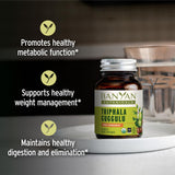 Triphala Guggulu de Banyan Botanicals: apoyo digestivo para tracto claro