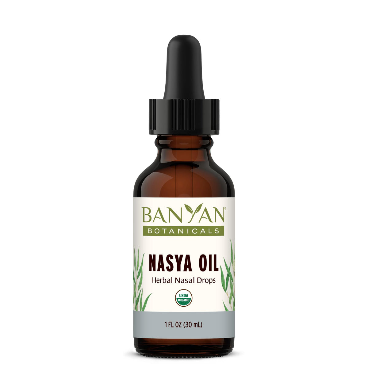 Banyan Nasya: botella de aceite nasal para respiración clara y humedad diaria