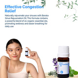 Baraka Aceite Nasal Rejuvenecedor, inhalación rápida para una sensación de respiración despejada.