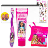Barbie cepillo dental con tapa, ideal para viajar y mantener higiene