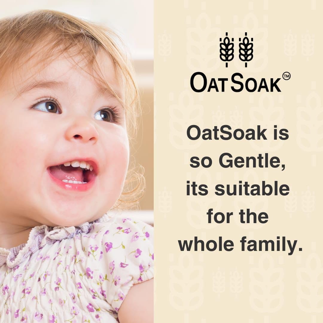 Bare Boutique Oatsoak frasco con polvo para baño, disolución suave en leche.