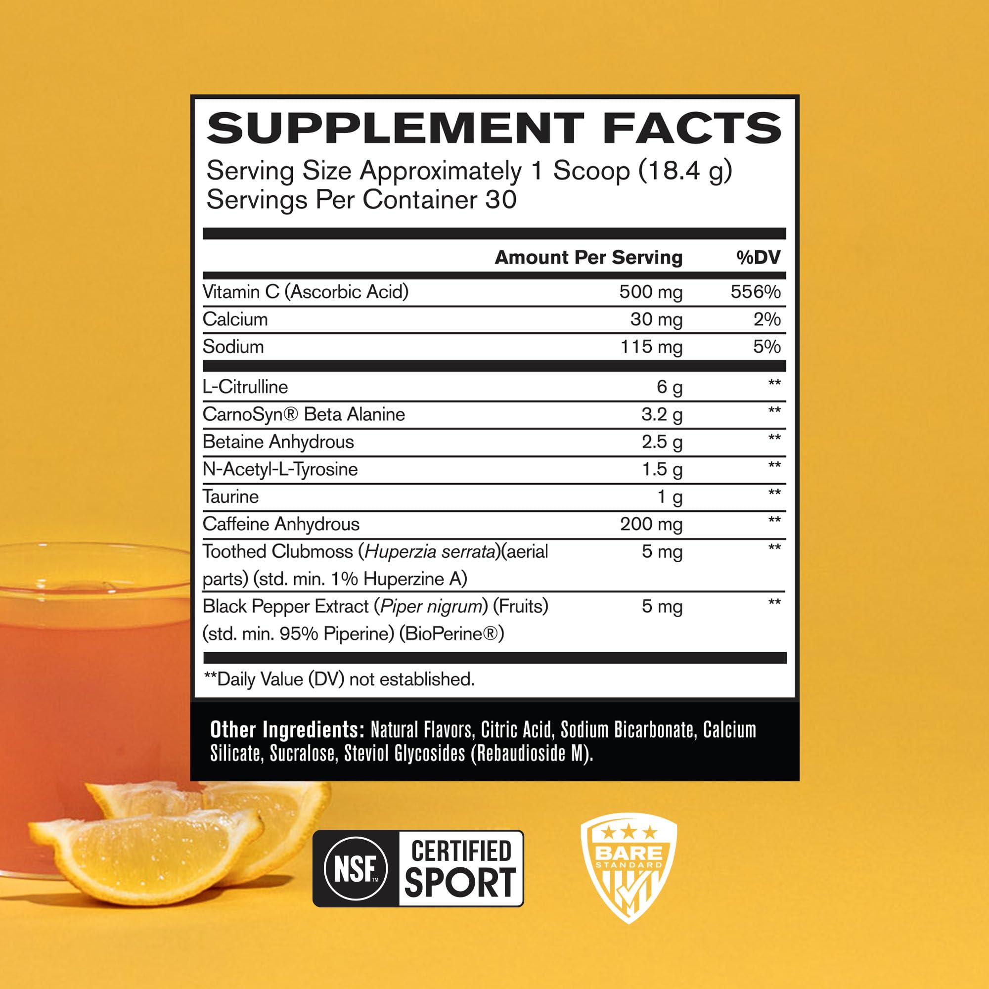 BPN Flight Pre Workout etiqueta frontal, señal de sabor Rosa Limón para sesiones enfocadas.