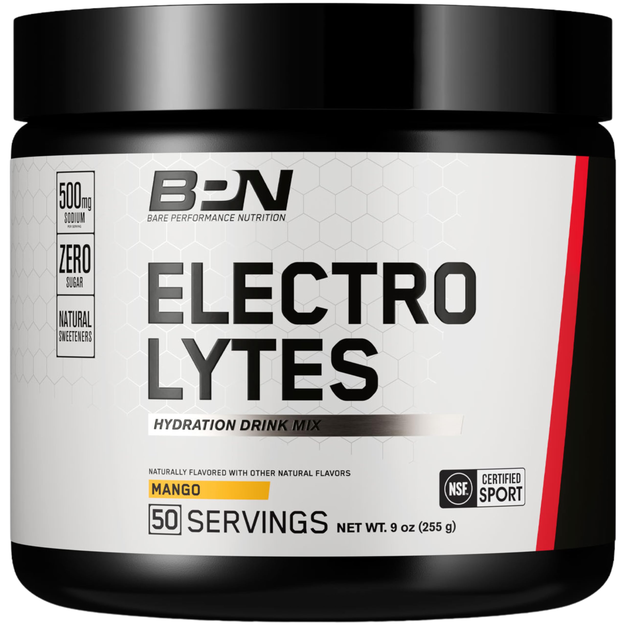 BARE PERFORMANCE NUTRITION BPN electrolitos mango para hidratación durante entrenamientos