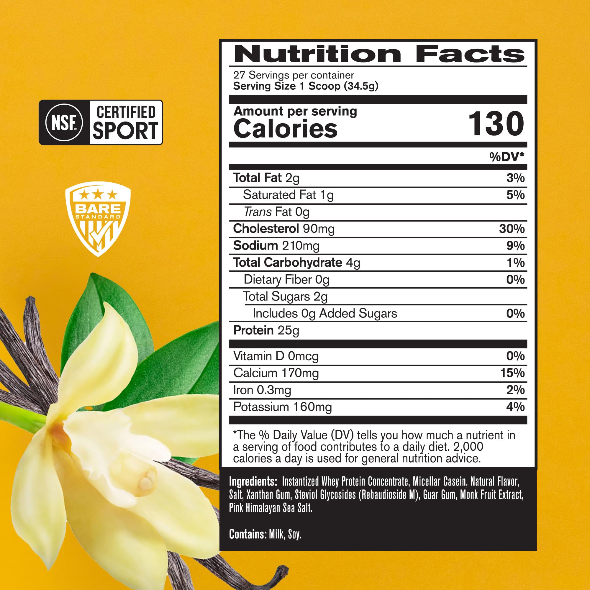 BARE PERFORMANCE NUTRITION BPN medidor para dosificar proteína con precisión