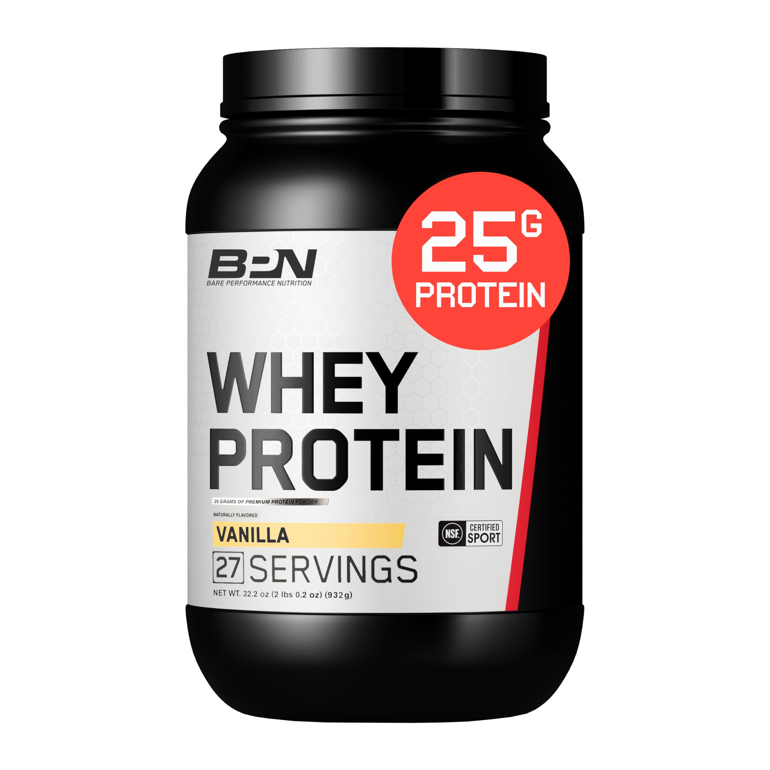BARE PERFORMANCE NUTRITION BPN polvo vainilla para recuperación muscular