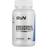 BARE PERFORMANCE NUTRITION Endurance Essentials, bote-cápsulas, soporte diario para energía y resistencia.