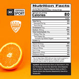 Bebida naranja G1.M para entrenamientos durante la sesión.