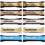 BarebeIIs barritas proteina 20 g por barra, snack práctico para gym y trabajo.