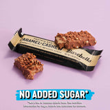 Desayuno rápido con Barebells Caramelo Anacardo para empezar el día con energía.