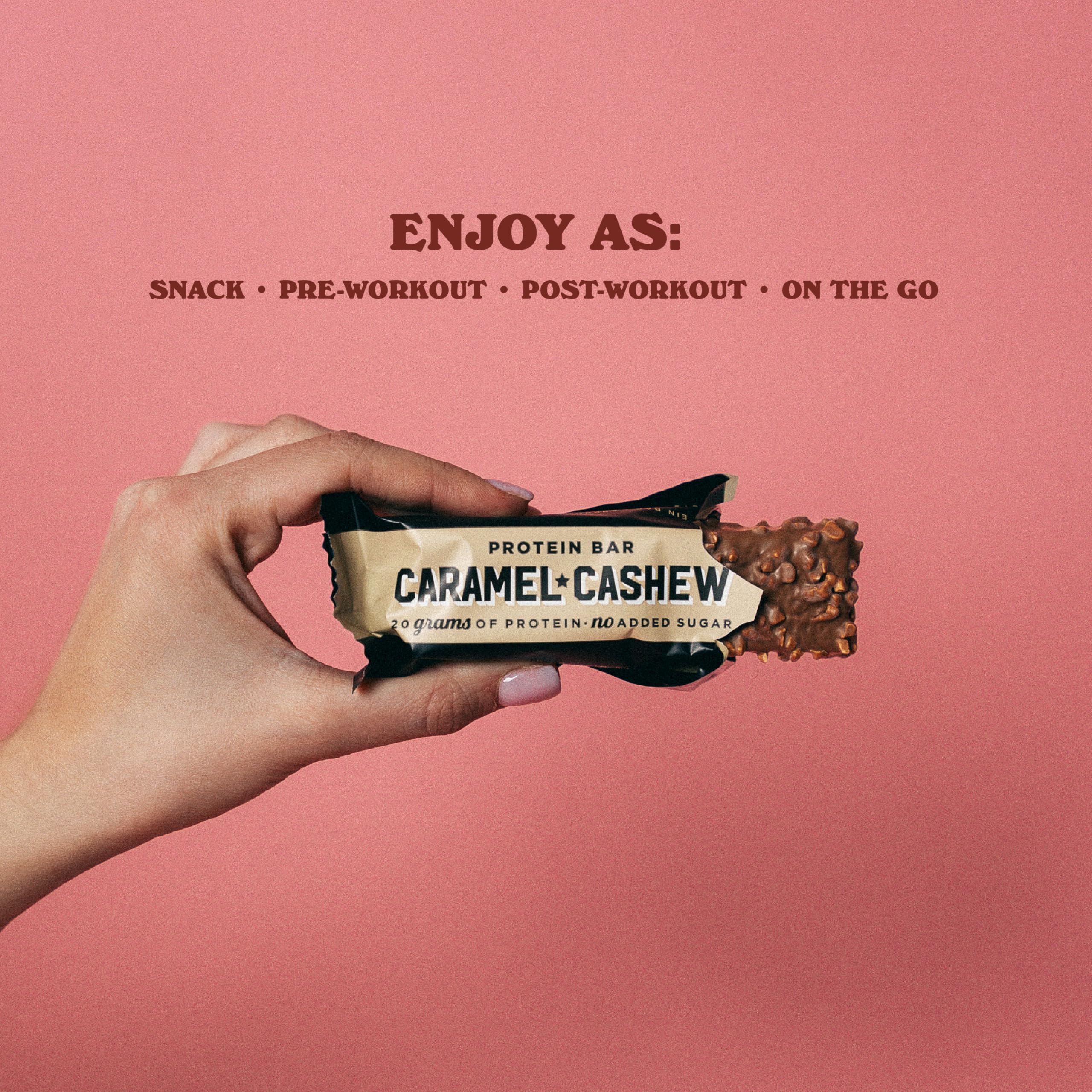 Barebels Caramelo Anacardo desayuno rápido y delicioso